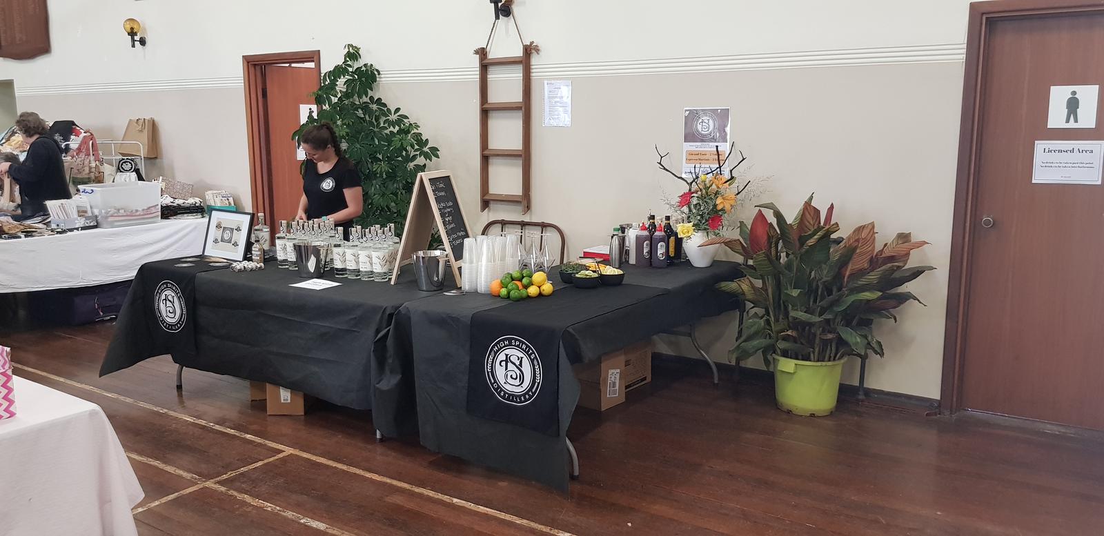 High Spirits distillery Perth Makers Market